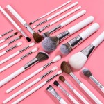 Makeup Brush Set Manufacturer - OEM New Vegan Synthetic Hair Wood Handle