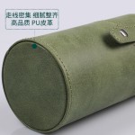 Makeup Brush Holder Manufacturer - OEM/ODM Wholesale Large Leather Travel Portable Case