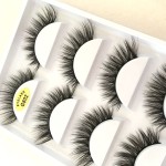 False Eyelashes Manufacturer - OEM/ODM Wholesale Free Sample 5 Pairs 3d Full Strip Lashes