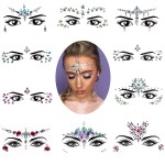 Face Stickers Manufacturer - OEM/ODM Wholesale Party Rhinestone Crystal Eye Body