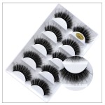 False Eyelashes Manufacturer - OEM/ODM Wholesale 5 Pairs 3D Mink Natural Lashes
