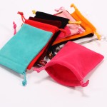 Velvet Pouch Manufacturer - OEM Make up Bag Jewelry Velvet Custom Small Bag