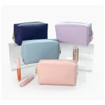 Cosmetic Pouch Manufacturer - OEM Small Neat PU Leather Portable Storage Purse for Women