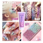 Glitter Gel Manufacturer - OEM Fit Colors Sequin Scale Face Body Lip Hair Shimmer