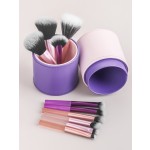 Travel Brush Set Manufacturer - OEM Hot Selling 10pcs Nature Hair Makeup Tools Kit