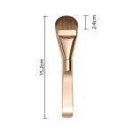 Smudge Brush Manufacturer - OEM Synthetic Hair Metal Handle High-quality Single Makeup