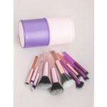 Travel Brush Set Manufacturer - OEM Hot Selling 10pcs Nature Hair Makeup Tools Kit