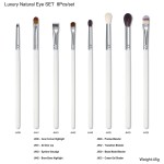 Makeup Brush Set Manufacturer - OEM New Vegan Synthetic Hair Wood Handle