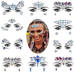 Face Stickers Manufacturer - OEM/ODM Wholesale Party Rhinestone Crystal Eye Body