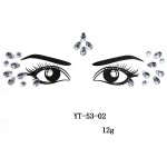 Face Gem Stickers Manufacturer - OEM Low Price Festival Party Jewels Crystal Rhinestone