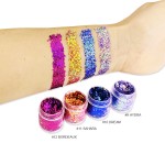 Duochrome Eyeshadow Manufacturer - OEM Single Cosmetic Chameleon Glitter Pigment Makeup