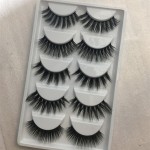 False Eyelashes Manufacturer - OEM Free Sample G800 5 Pair Natural Soft Packaging Box