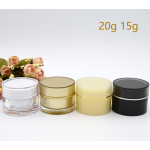 Cosmetic Jars Manufacturer - OEM Private Logo Luxury Plastic Face Cream Packaging Bottle