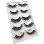 False Eyelashes Manufacturer - OEM/ODM Wholesale 5 Pairs Natural Black 1-1.5cm G800