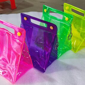 PVC Shopping Bag Manufacturer - OEM/ODM Wholesale Custom Waterproof Color with Handles