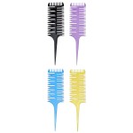 Hair Dye Comb Supplier - Fish Bone Three-sided Sharp Tooth