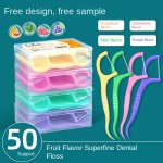 Dental Floss Factory - Ultra-fine Fruit Mint Floss Stick
