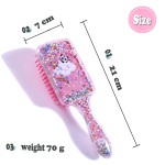 Hair Brush Comb Manufacturer - Cartoon Crystal Liquid Quicksand