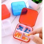 Pill Organizer Factory - 4 Compartment Daily Travel Vitamin