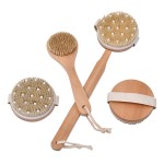 Body Brush Manufacturer - Natural Bristle Back Exfoliation Massager