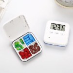 Digital Pill Box Supplier - Electric 6 Compartments Alarm Timer