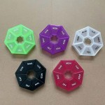 Round Pill Box Manufacturer - Cute 7 Day Medicine Box Custom