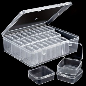 Storage Box Supplier - Small Square PP Plastic Desktop Organizer