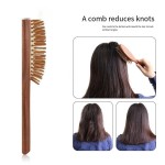 Bamboo Comb Supplier - Eco-friendly Scalp Massage Anti-Static