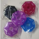 Round Pill Box Manufacturer - Cute 7 Day Medicine Box Custom