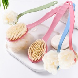 Shower Brush Factory - Soft Exfoliating Long Handle Skin Massager