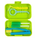 Oral Care Kit Supplier - Portable Plastic Four in One Hygiene