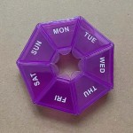 Round Pill Box Manufacturer - Cute 7 Day Medicine Box Custom