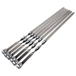 Barbecue Skewers Factory - 45CM Stainless Steel Meat Stick