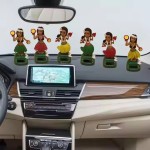 Car Ornament Factory - Resin Hawaiian Hula Girl Rocking Doll
