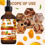 Turmeric Body Oil Manufacturer - OEM 100% Natural 250ml for Glass Skin Lightening Root Oil