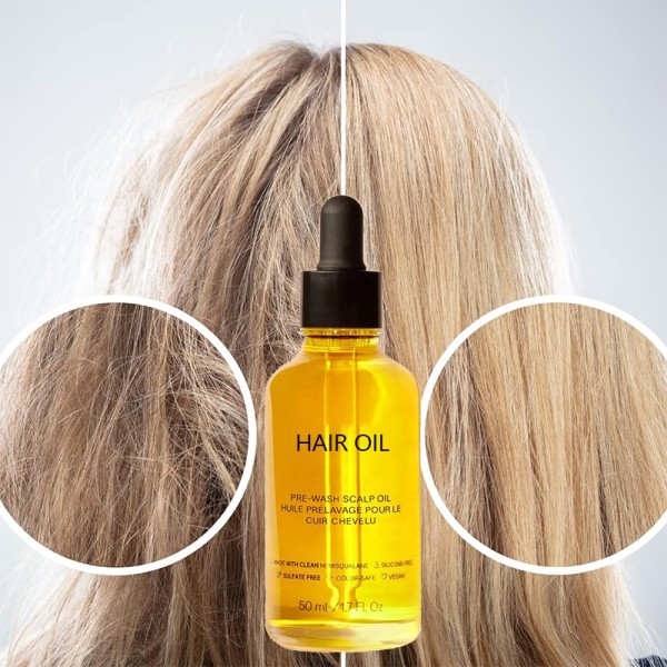 Hair Growth Oil Manufacturer - OEM Free Sample 100% Organic Rosemary Basil Pre-wash Scalp
