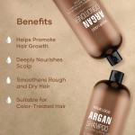 Argan Shampoo Set Manufacturer - OEM with Jojoba Camellia Seed Oil Control Smoothing