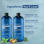 Rosemary Mint Shampoo Set Manufacturer - OEM Factory Custom with Spearmint Collagen Argan Oil