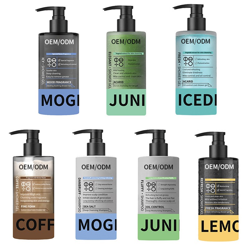 Men Body Wash Manufacturer - OEM Refresh Icy Danbruff Coffee Fresh Cleanses Skin Removes Dirt