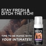 Men's Intimate Wash Manufacturer - OEM Natural Organic Aloe Vera Tea Tree Portable Customizable