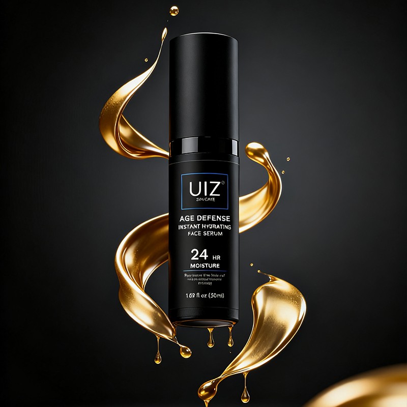 Men's Face Serum Manufacturer - OEM Simple AM/PM Firming Vitamin C Hyaluronic Acid Glycerin