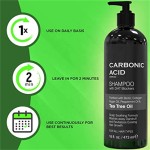 Carbonic Acid Shampoo Manufacturer - OEM Factory Custom for Men Anti Dandruff Tea Tree Oil