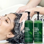 Tea Tree Oil Shampoo Set Manufacturer - OEM Refreshing Anti-Hair Loss Oil Control Moisturizing