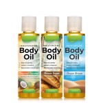 Body Oil Manufacturer - OEM Coconut Brown Sugar Ocean Breeze Moisturize Not Greasy Shimmer