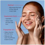 Retinol Eye Cream Manufacturer - OEM Anti Aging Reduce Wrinkles with Hyaluronic Acid Green Tea