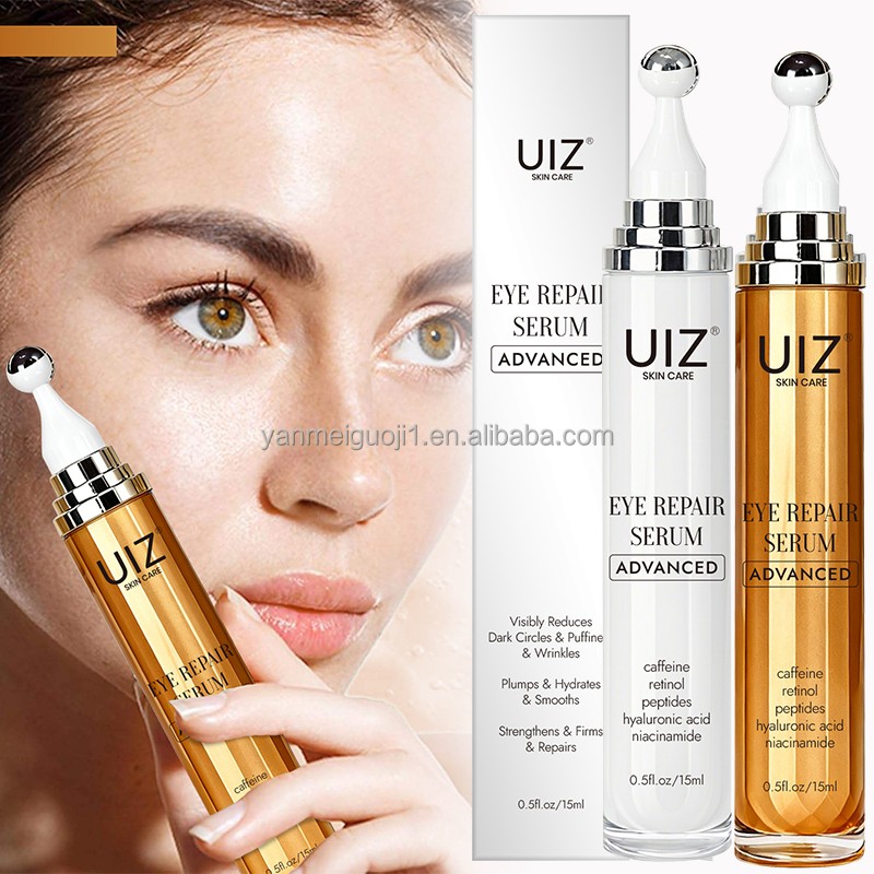 Eye Repair Serum Manufacturer - OEM Factory Custom ADVANCED Under Eye Cream 360 Roller Massage