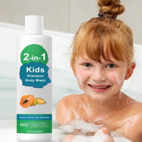 Kids 2-in-1 Shampoo Manufacturer - OEM Factory Custom Gentle Cleaning Nourishing Sensitive Skin Care