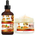 Turmeric Body Oil Manufacturer - OEM 100% Natural 250ml for Glass Skin Lightening Root Oil