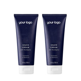 Shaving Cream Manufacturer - OEM Natural Shea Butter Vitamin E Smooth Anti-Redness Irritation-Free