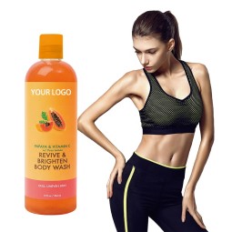 Papaya Bath Gel Manufacturer - OEM Newly Developed Vitamin C Moisture Gentle Clean Lightening